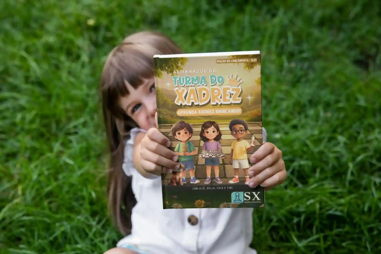 Mockup do Almanaque da Turma do Xadrez